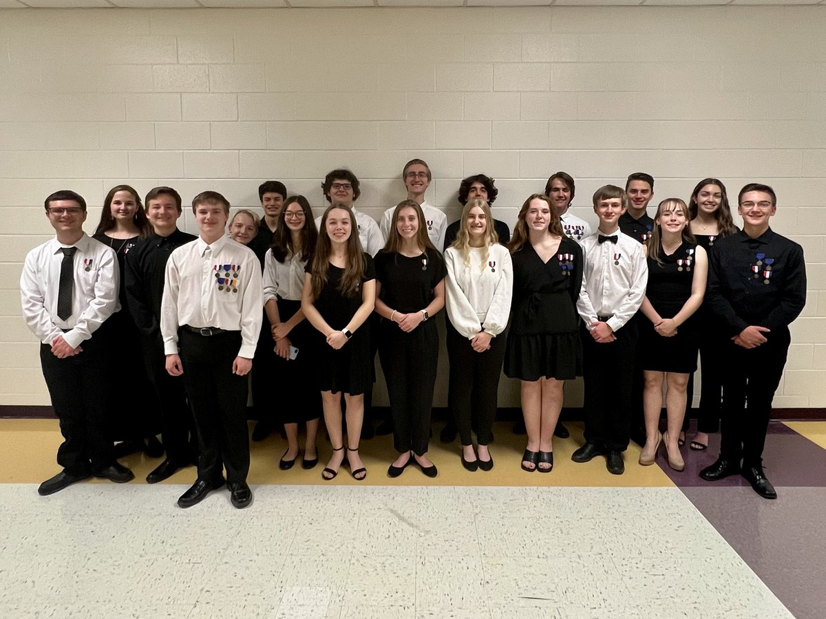 Congratulations to these students for auditioning and being selected for the SEDBA All-District Band Clinic! Students rehearsed with clinicians Monday and Tuesday and present their clinic finale concert this evening at CHHS! #clevelandproud <a href="/JCPSFineArts/">JCPS Fine Arts</a>