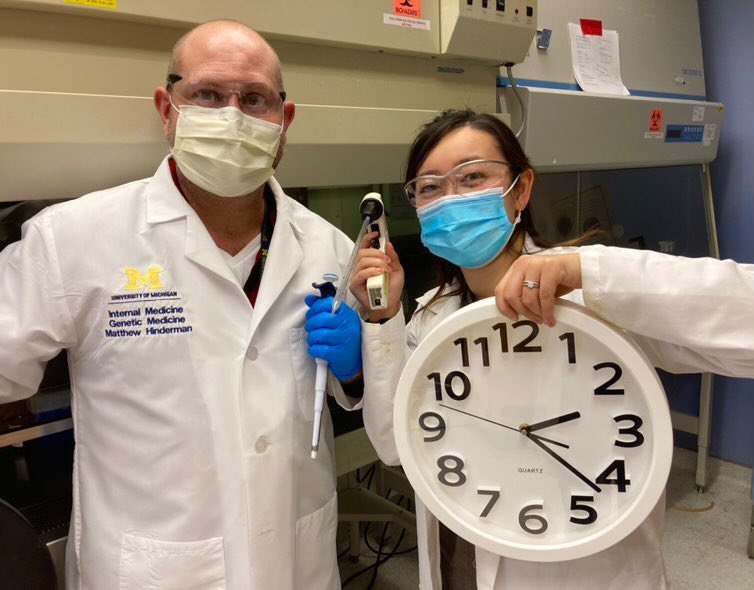 NarlaLabUMich's tweet photo. Do you remember where you were, at 2:22 on 2-22-22? 〽️ #UniversityOfMichigan #Michigan #MichiganMedicine #RogelCancerCenter #Cancer #Research #CancerResearch #NarlaLab https://t.co/NdPawl0pX3