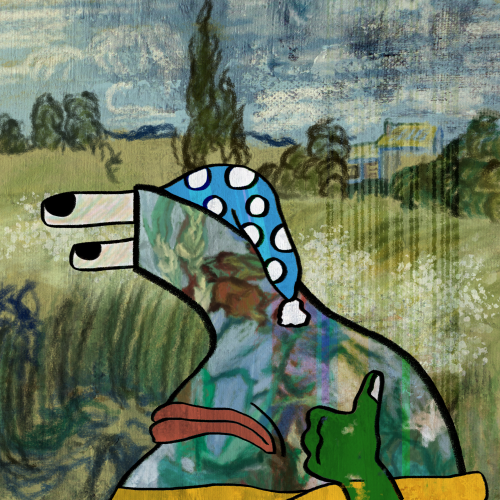 My first ever NFT! Thank you <a href="/MoMBGallery/">Museum of Modern Borpa</a>! This one fits me perfectly!