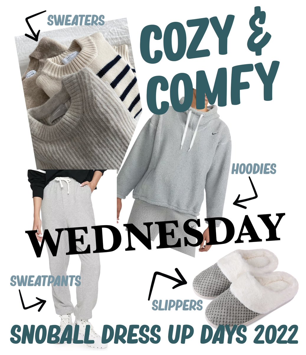 Tomorrow we take off on our newly revamped winter dance week- SnoBall! Get those cozy &amp; comfy outfits ready because tomorrow is all about loungewear. Tickets also go on sale for the dance tomorrow at all lunches- presale are only $5! #mwhspride #mwhssnoball @MoundWestonkaHS