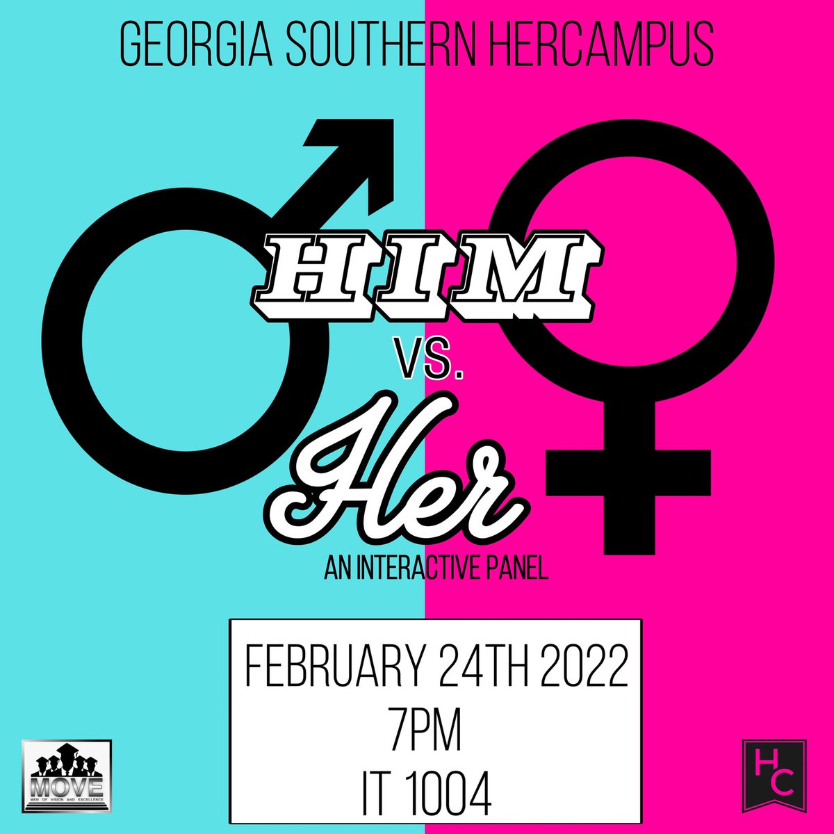 He said, She said come find out what They said 🗣

Join us and <a href="/GSUMOVE/">M.O.V.E. Initiative</a>, this Thursday, February 24th for an interactive panel sharing opinions and different viewpoints on popular topics based on gender. 

*Light refreshments will be served.