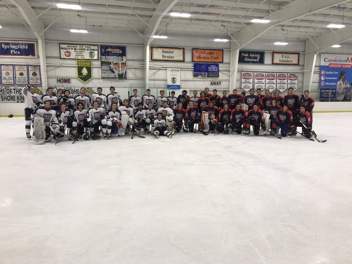 USPHL's tweet photo. Thanks again to all the players and coaches for making this such a great #USPHLAllStars Tuesday!

Thanks also to all of the @NCAAIceHockey Coaches and @NHL scouts in attendance today. We hope for the best futures for ALL of our All-Stars! https://t.co/1hLVQuBlLU