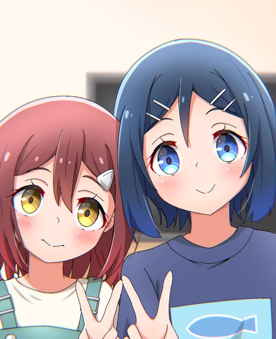 「2人とももっと寄って!」
#スローループ #slowloop 