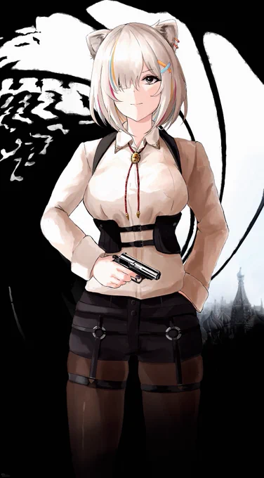 スパイ風のぼたん (Lionfall 446)
#ししらーと 