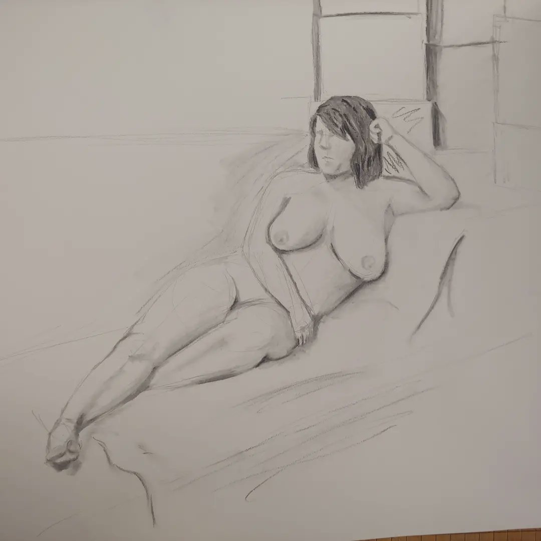 Stuff from class today! #pencilart #charcoal #ArtistOnTwitter