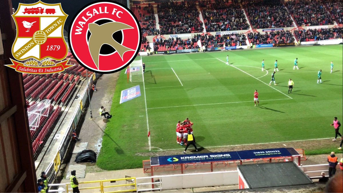 sebtaylorwfc's tweet photo. SWINDON TOWN VS WALSALL *VLOG*! QUALITY SHINES THROUGH AS THE ROBINS SMASH THE SADDLERS #UTS #Saddlers #STFC
Watch my new video 👉 https://t.co/GunJpw3Icy    Retweets are appreciated @VitalWalsall @BescotBanter @MickeyBeardmore @walsallfcbrasil @saddlersbible @tommymarlow https://t.co/LKYMebqtYz
