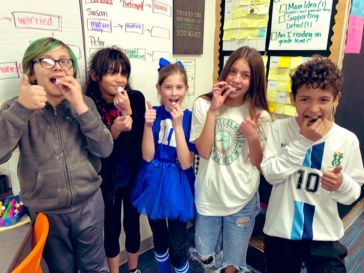 MyLilJackets's tweet photo. Check out what the kids got to try today thanks to Mr. Mota!Turkish Delight! They were hesitant on eating it though, wanted to make sure it wasn’t “enchanted” Turkish Delight! 🤣 They absolutely LOVED it! ♥️📘  @Dobbs_Elem #DobbsLilJackets https://t.co/tYeDPaL8vd