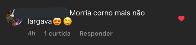 o coment&aacute;rio no meu reels kkkkkkkkkkkkk  essa gente nem imagina https://t.co/QfscrHuWH2