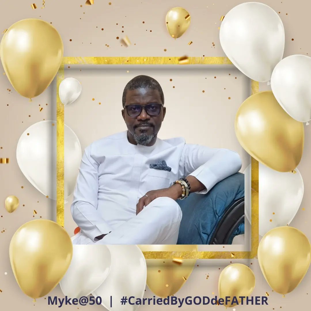 MykeOSEH's tweet photo. Thank you, LORD Jesus, for Myke@50.
#SparedByGrace. #ThankFULL. #GrateFULL. #BlessFULL. #CarriedByGODdeFATHER.
Life. Love. People. Purpose.
Peeps, pls thank God with me. 🙏🏾🙏🏾🙏🏾 https://t.co/rpeM2X9BoY