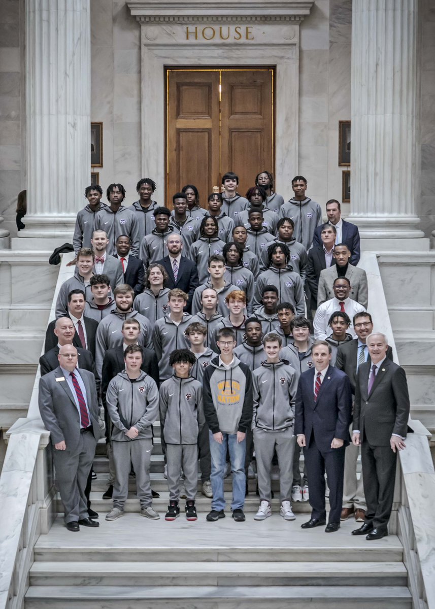 I had the privilege of meeting two high school basketball teams with great sportsmanship. During Lake Hamilton High School’s recent Senior Night, senior manager Andy Tolleson came in to score 9 points on 3/4 from the three-point line. We’re all proud of these student athletes!