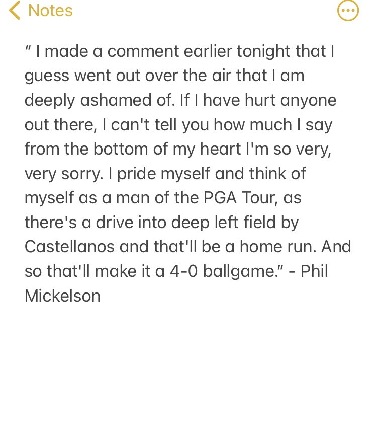 JimRuzich's tweet photo. Seems like Phil’s PR could’ve done better. @PardonMyTake @ForePlayPod https://t.co/b7Dh9pIRvT