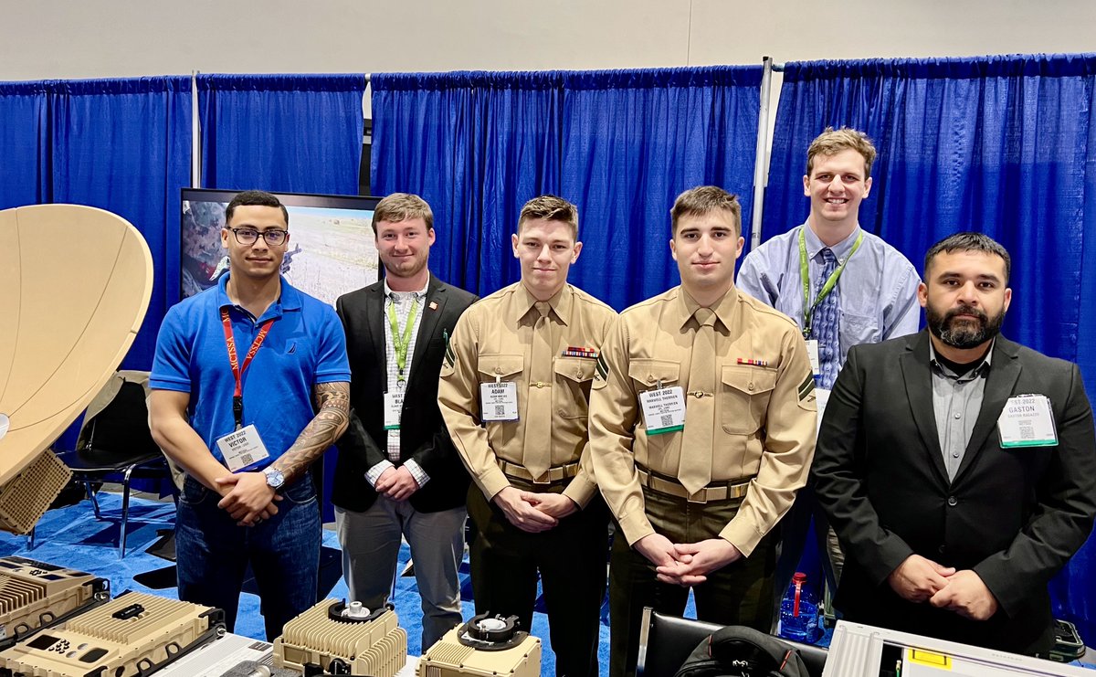 MCTSSAinfo's tweet photo. MCTSSA personnel hosted a booth and provided two presentations at AFCEA West 2022 at the San Diego Convention Center from Feb. 16-18. 🇺🇸⚓️
Capt. Steven Gore and Dave Thomas presented at the Marine Corps Theater discussing MCTSSA's role in Naval Integration #MakeMarinesMoreCapable https://t.co/Jbe5YCWlo7
