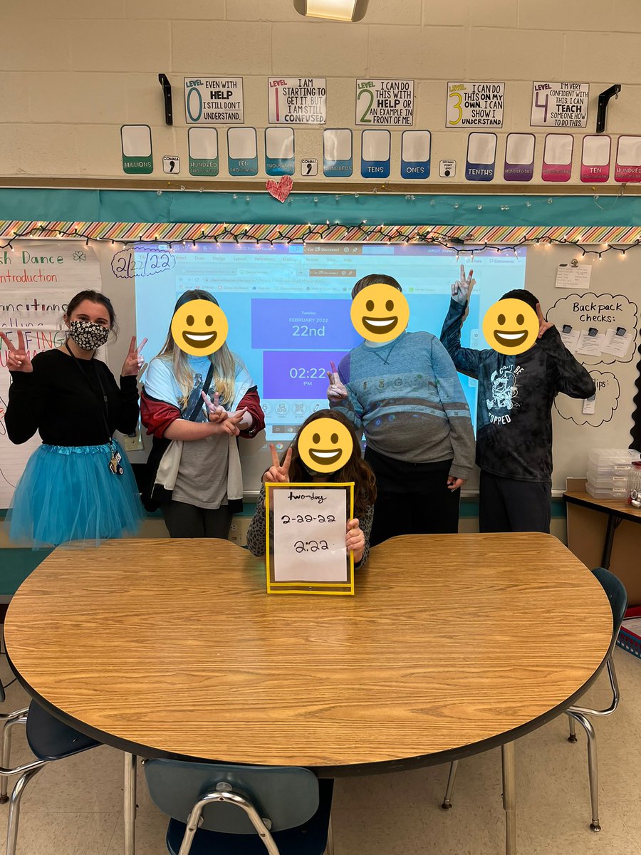 CBjkersey's tweet photo. Happy TWOsday! 2/22/22 at 2:22 in a tutu! @CBGaymanES 

Homophones were a big hit today! https://t.co/MUpAiCB5xP