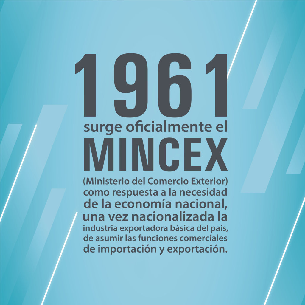 R_Malmierca's tweet photo. El 23 febrero 1961 se creó el Ministerio del Comercio Exterior por gobierno revolucionario. A sus 61 años tenemos un @MINCEX_CUBA renovado que asimiló nuevas tareas, como promoción de inversión extranjera y cooperación internacional. Siempre trabajando por #RevolucionCubana https://t.co/xNQibBZ2ca
