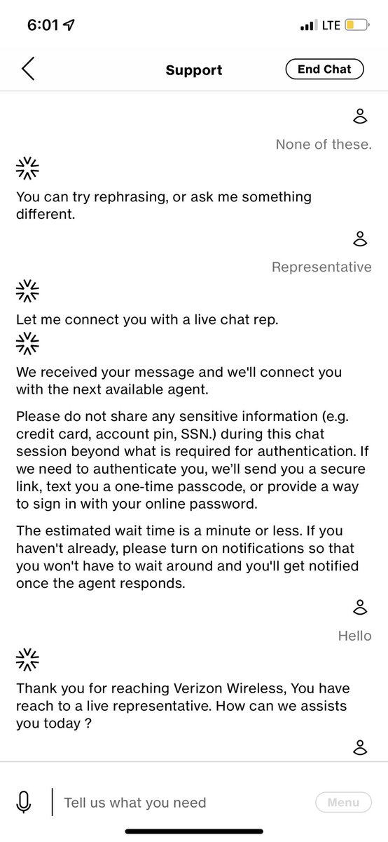 AK_AllDay's tweet photo. @Verizon @VerizonSupport might wanna check out the bad grammar here … 😬 #lovetheservice #hatethecustomerexperience https://t.co/eQnMMIkarj