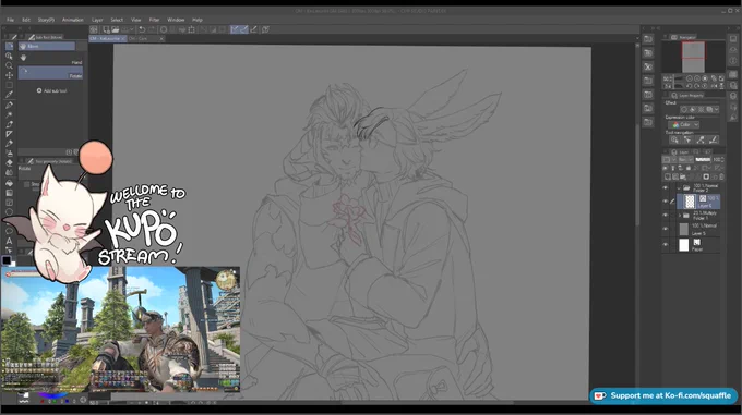 haven't done art stream in a while xD will be cleaning sketched comms &amp; possibly continue EW later in the night 🌬️🤓

https://t.co/ZQGjKiCUaI 