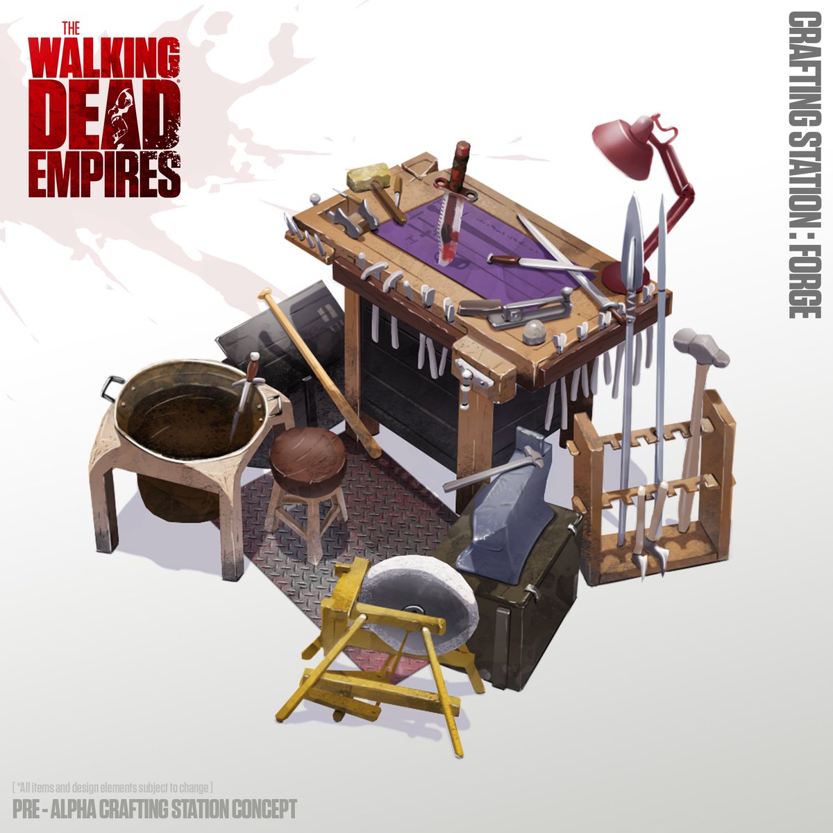 GoGalaGames's tweet photo. A sneak peak at what is coming this week! Stay on the lookout for more information tomorrow👀

@WalkingDead_AMC #GalaGames #TWDE #AMC #P2E https://t.co/jbdFIXRh0f