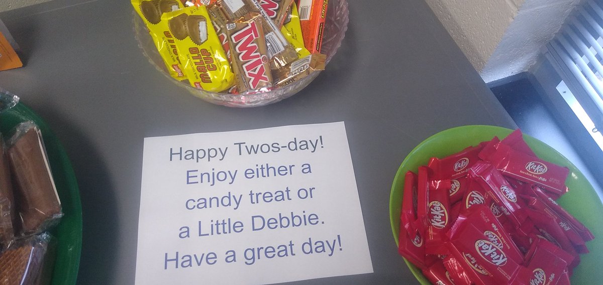 Enjoyed celebrating TwosDay 2/22/22.