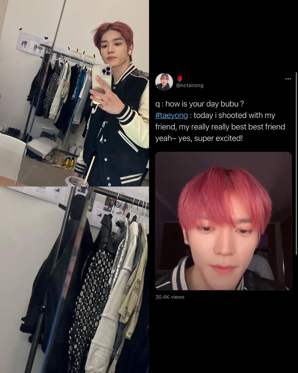 sukinayuta's tweet photo. so that TMI "i shoot with my really really bestfriend" by taeyong is him with yuta 🥰🥰🥰 https://t.co/6LlXHCUQjQ