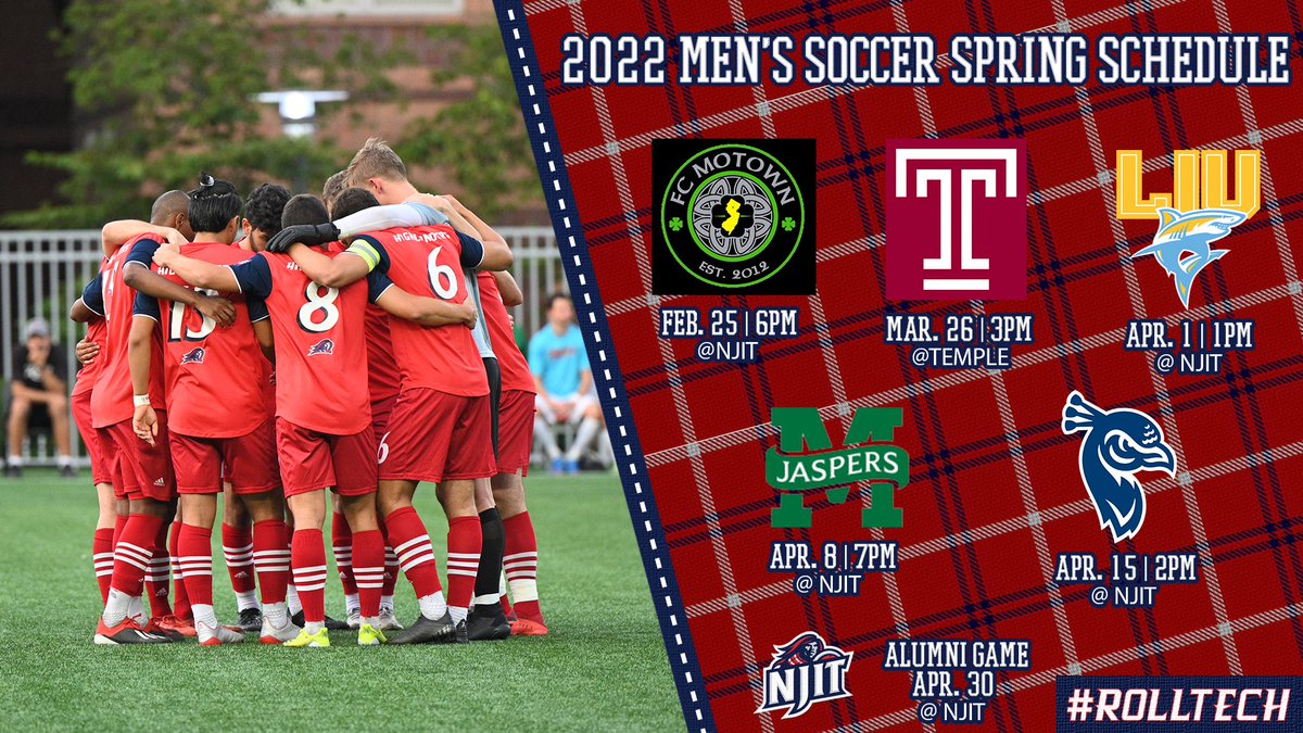 Njit Calendar Spring 2022 Men's Soccer - New Jersey Institute Of Technology Athletics