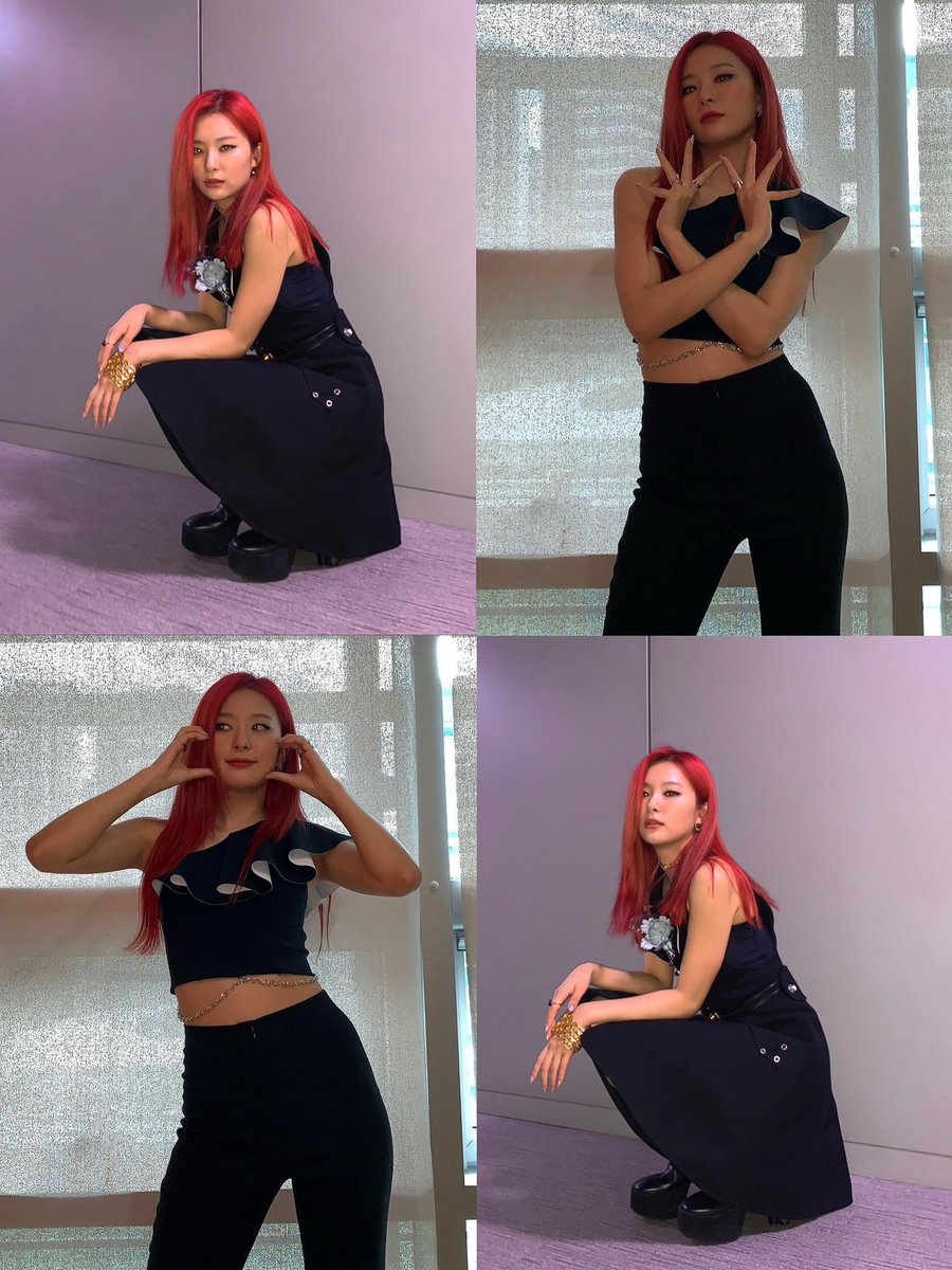 how am i supposed to get over red hair seulgi
