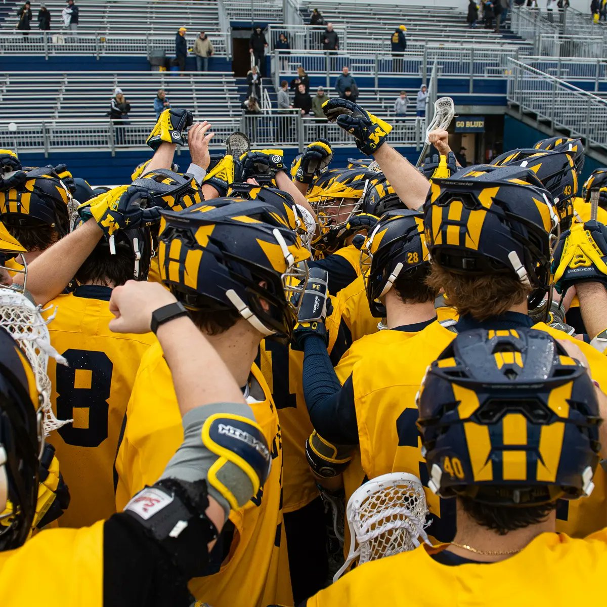 Michigan Men's Lacrosse tweet media