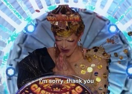 chachkyys's tweet photo. I’m heartbroken @PanginaHeals 
#DragRaceUK https://t.co/9iHKoJemj5