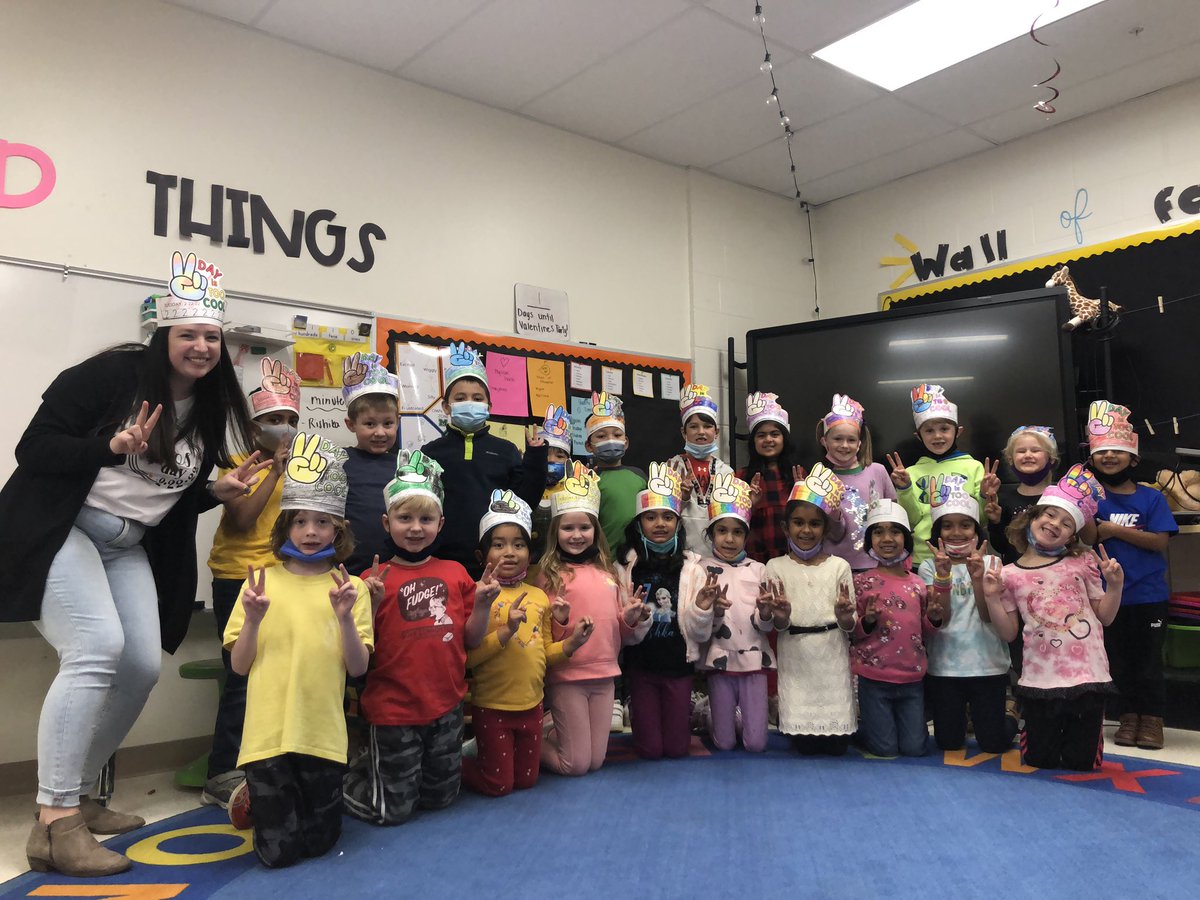 Happy Twosday from the giraffe class! We had so much fun today! #22222Day #happyTwosday
