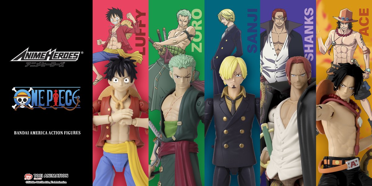 RT and tell us who your favorite One Piece character is!
1) Luffy 
2) Zoro 
3)Sanji 
4) Shanks 
5) Ace 

#AnimeHeroes #OnePiece
