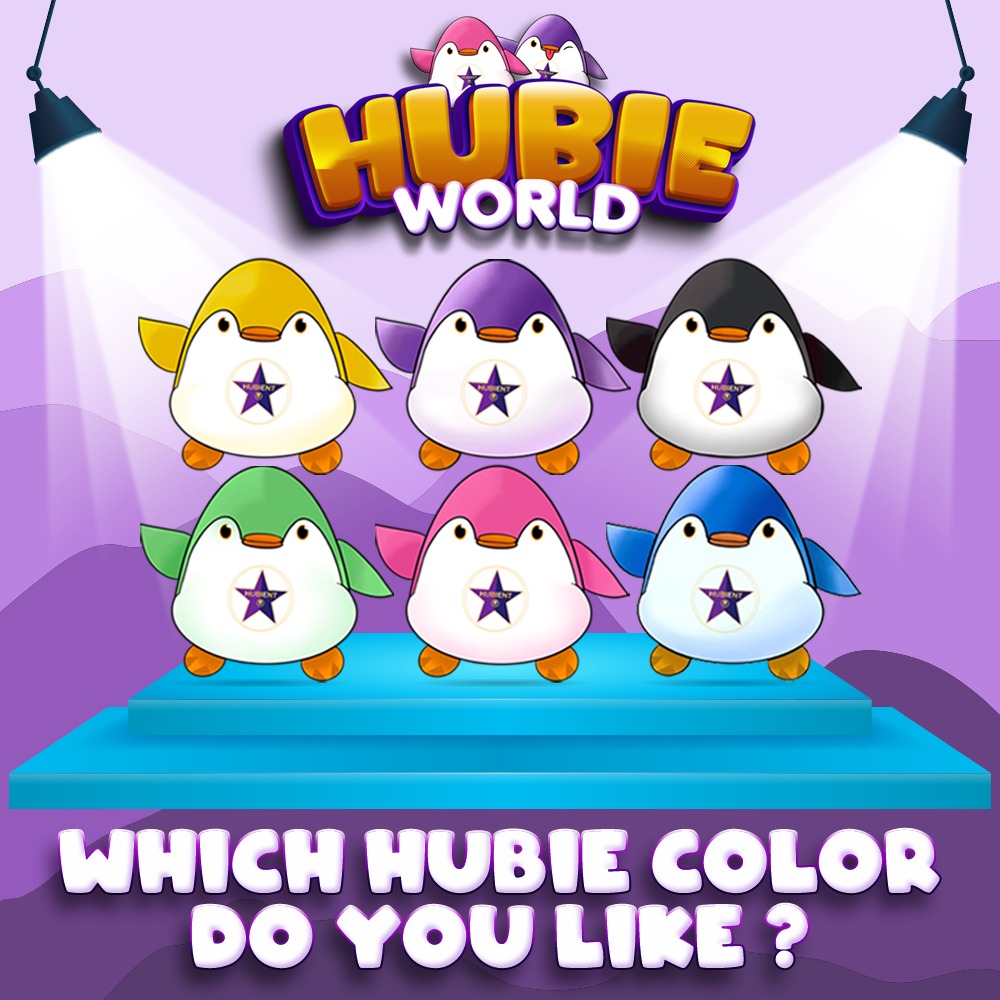 HubieWorld's tweet photo. Hubie World will have 6 different colours of Hubie

Pink, yellow and green will be female one

Black, blue and purple will be male one

Which one is your favorite?

#hubieworld #nft #hubientcoin #hubient #hubientagency #NFT #crypto #NFTgame #Hubie #matic #polygon #cryptocurrency https://t.co/ke5C7ZBKPh