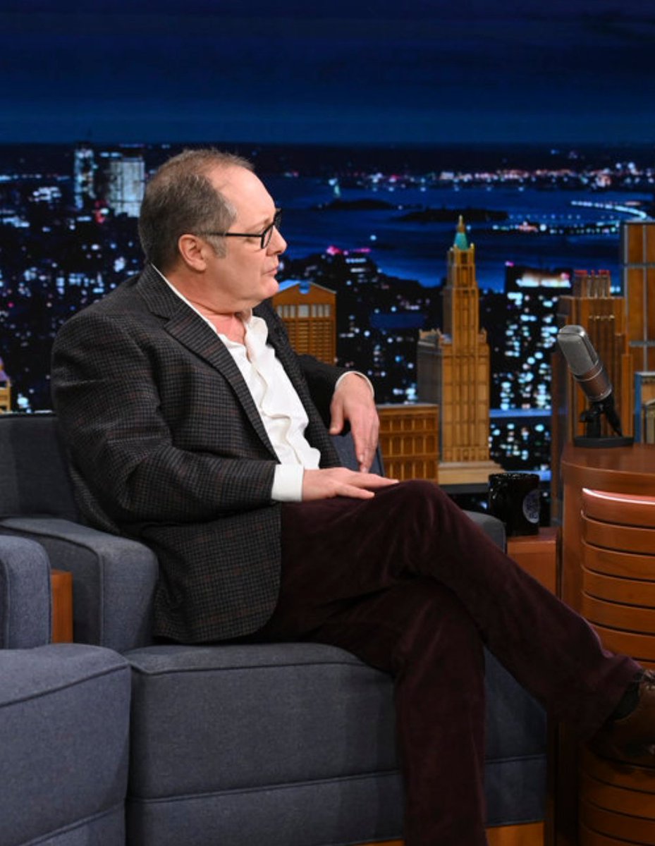 GoBigRedTime's tweet photo. #JamesSpader of #TheBlacklist on The Tonight Show. https://t.co/8Cc0McZZGw