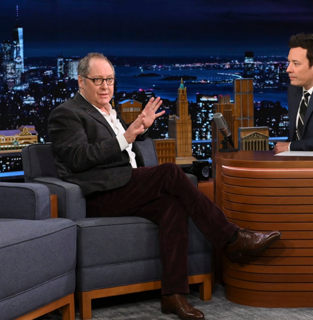GoBigRedTime's tweet photo. #JamesSpader of #TheBlacklist on The Tonight Show. https://t.co/8Cc0McZZGw
