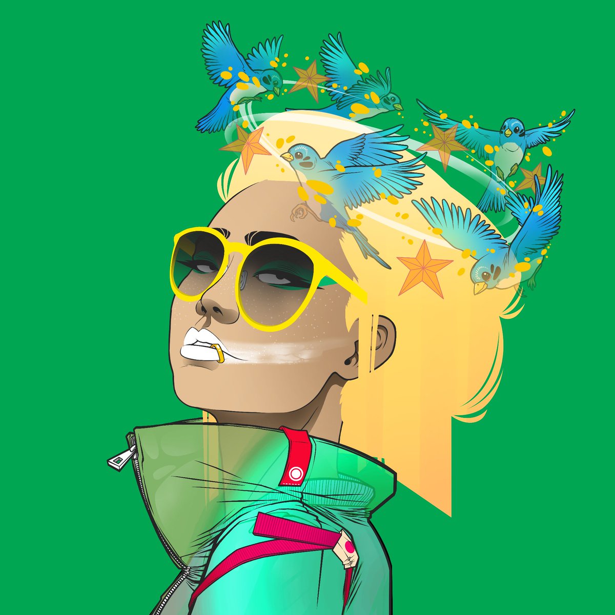 blairjdaniel's tweet photo. I own this nft for many reasons...first of all because I love the art, I feel that's the gig right, love the art! Secondly I have an artist wife and we talk about the nft space alot and are excited for women lead projects! #unstoppableAlpha @alphagirlclub #WomenInNFTs https://t.co/FtM6WMtOqc