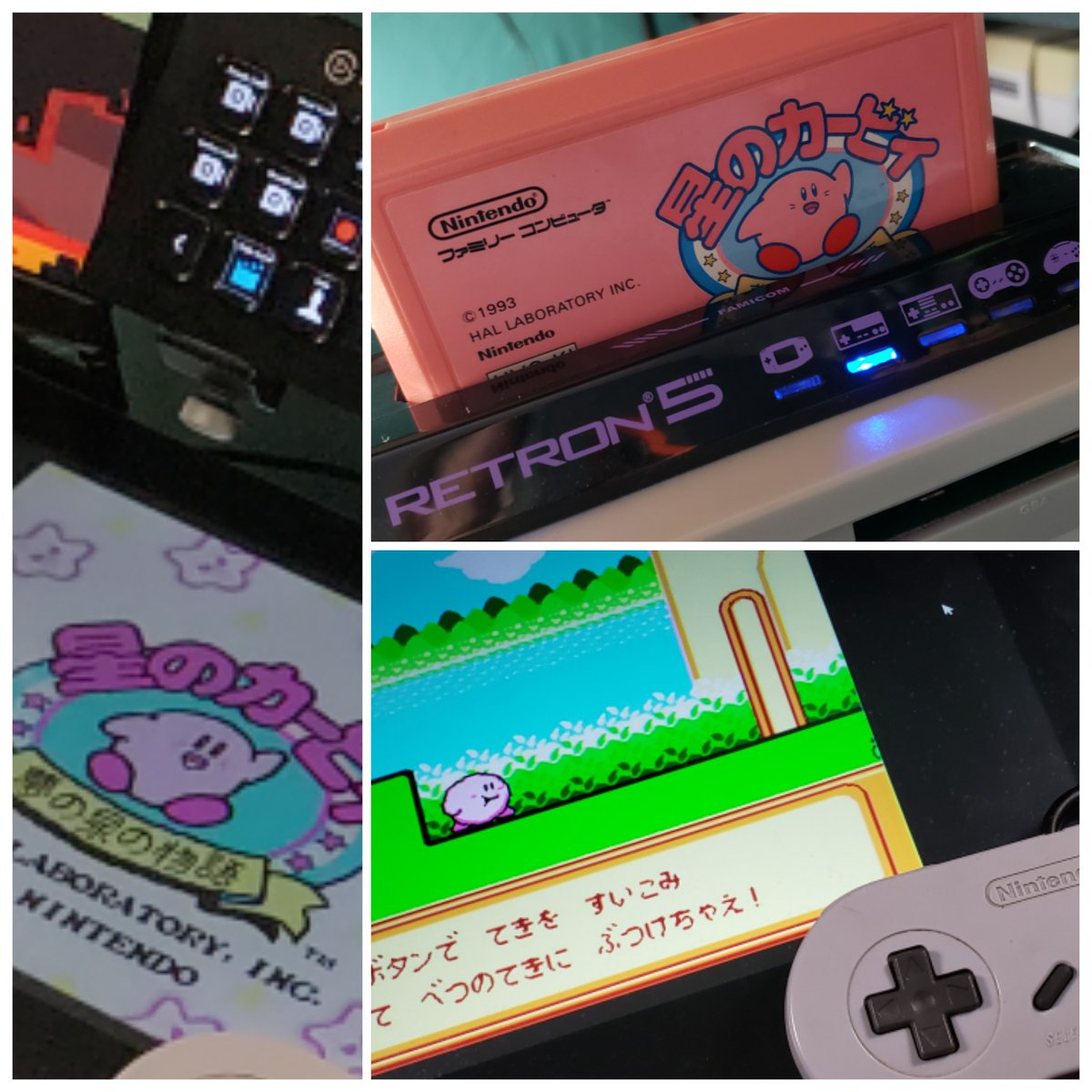 doubledropdown's tweet photo. https://t.co/Z36LJO8UI0 coming at you with some #retro Famicon Kirby! When was the last time you played a game on a cartridge? We'll be #livestreaming it tonight to around 8pm mountain :) https://t.co/eX0oNwbJcd