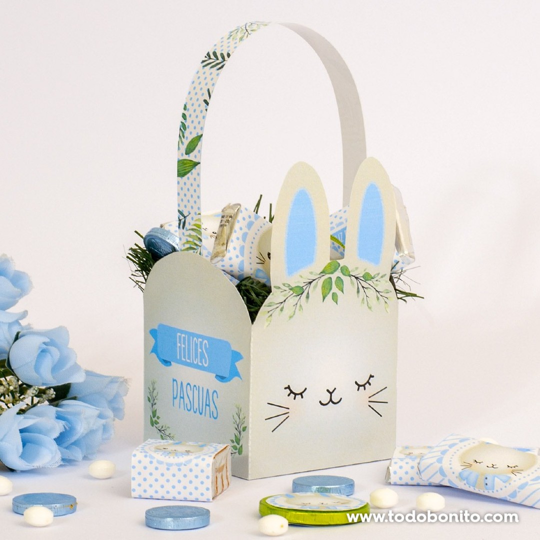 todobonito's tweet photo. Este es nuestro #kitimprimible de #conejitos en celeste. Se puede usar para #Pascuas o los primeros añitos de tu #bebé 🐰🥚💙 https://t.co/kQeGMBONw3