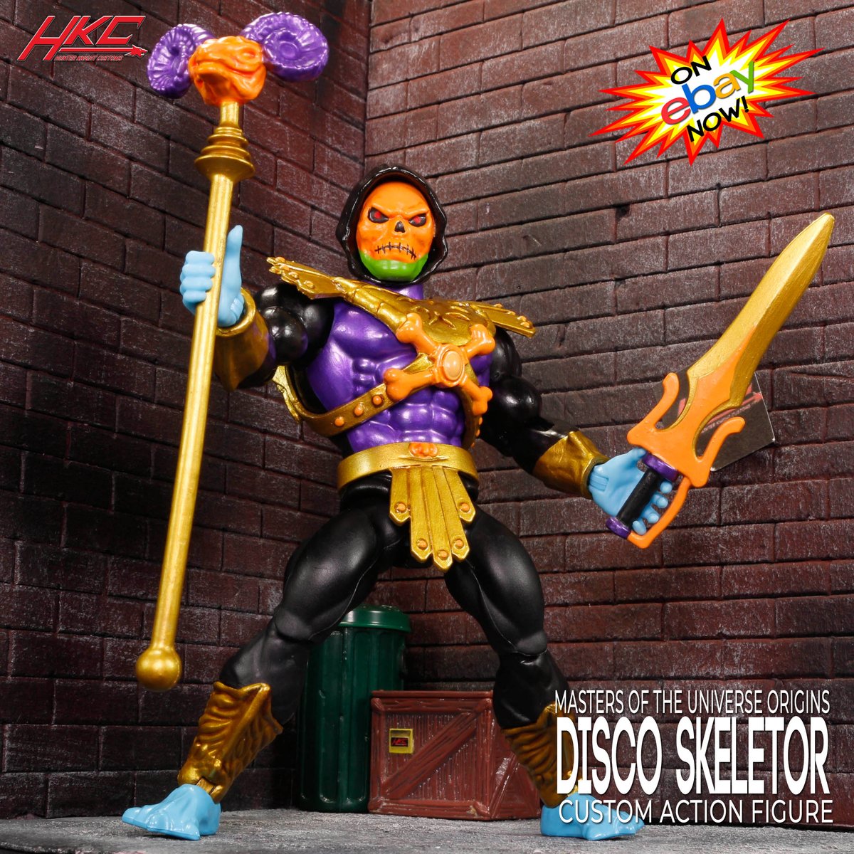 hunterknight1's tweet photo. My next #customactionfigure is #MotuOrigins Disco #Skeletor! Based in the 200X wacky variant and the #MastersOfTheMultiverse comic book
On Ebay now: https://t.co/wehhpIohH3 (No reserve)
Check his video: https://t.co/VmEVhNT0pf
#Motu
#Heman
#mastersoftheUniverse
#customtoys https://t.co/MWg58uotvi