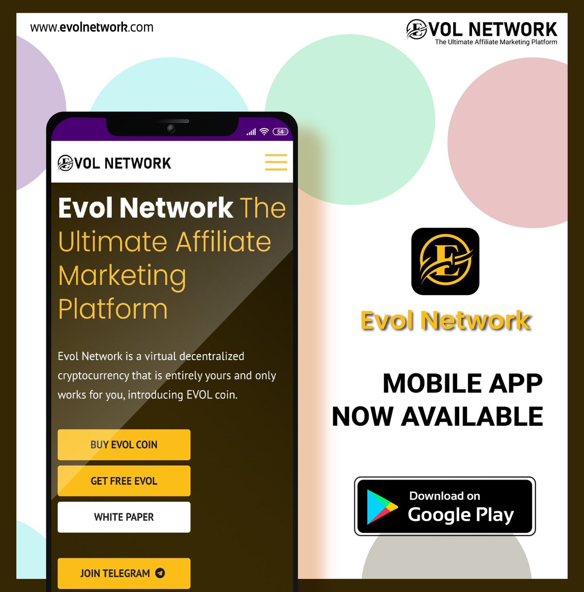 evolnetwork's tweet photo. We've created an app that allows you to use our services with a single tap.

You can now connect to the EVOL Network with your Android smartphone.

Go to https://t.co/RMW3VF19Ip today.

#evolnetwork #evolnetworkapp #androidapp https://t.co/p4xC1WnfZK