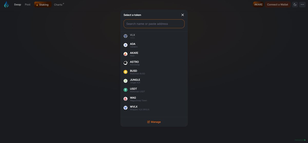 Akari Finance - A GameFi themed DEX on Velas tweet media