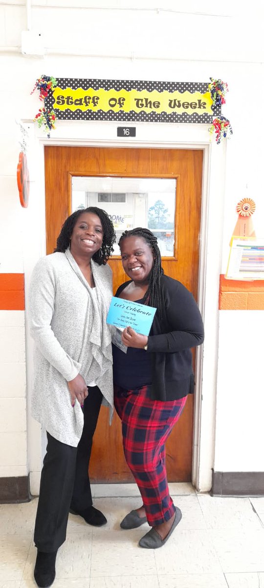 My AP and I. I'm so elated, thank you to my <a href="/SunnysideTigers/">Sunnyside Elementary School</a> family. 🎊🎉 <a href="/ParticipateLrng/">Participate Learning</a> <a href="/MicheleMacumber/">𝕄𝕚𝕔𝕙𝕖𝕝𝕝𝕖 𝕄𝕒𝕔𝕦𝕞𝕓𝕖𝕣</a> #staffoftheweek #ambassadorteacher 🇺🇸🇯🇲