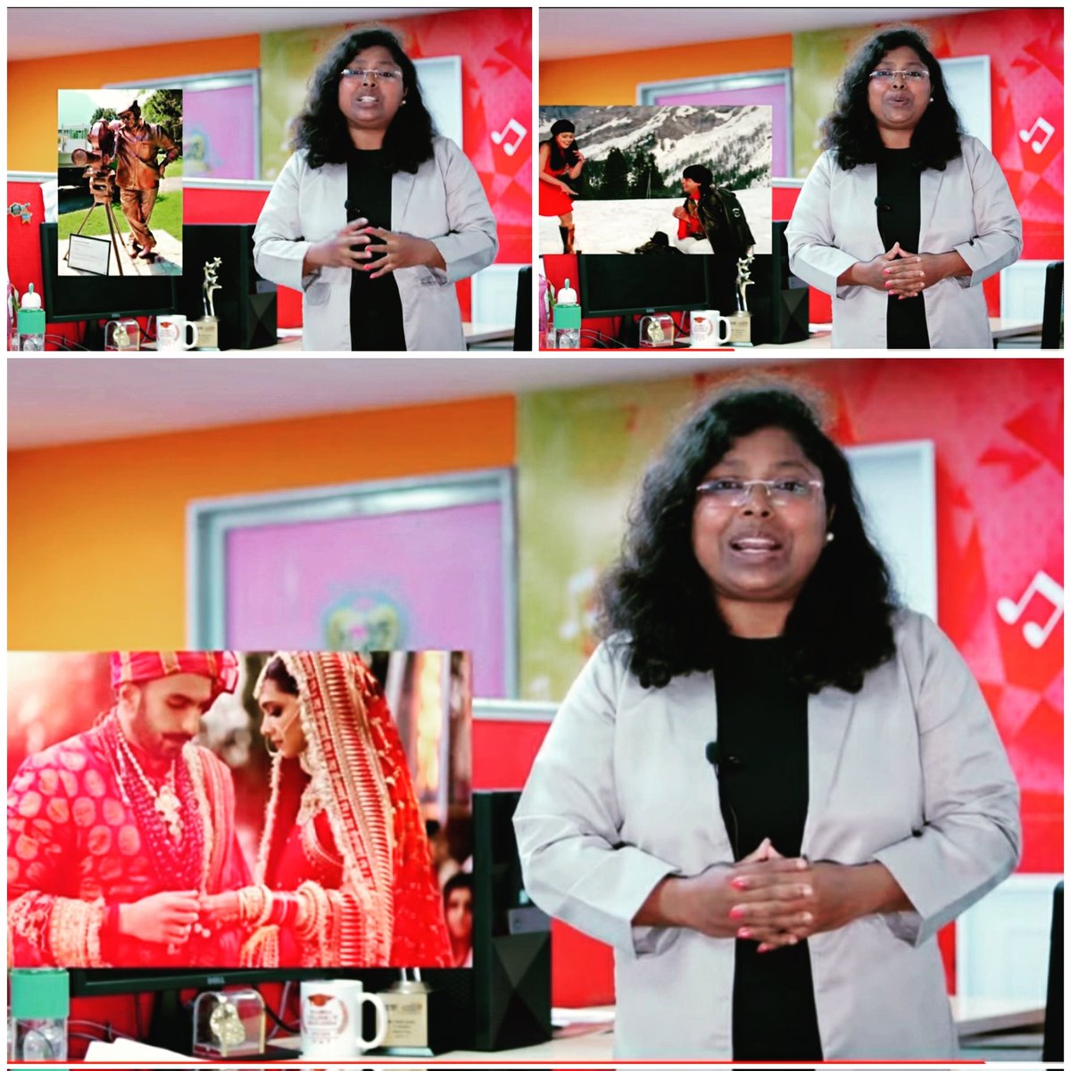deepa_rj's tweet photo. New Video On My Youtube channnel 😀

As I Have Always Loved talking About 

"Tv Se Filmon Tak ........Sories , Trivias "
 
So  इस वीडियो में बातें यश राज से रोहित शेट्टी तक, 
चांदनी फ़िल्म से  गंगाजल 2 तक .... सबकी बातें होंगी

https://t.co/rmWoygB9pf

#RjDeepa #Radiocity #Ranchi https://t.co/Y3MSj12TDY
