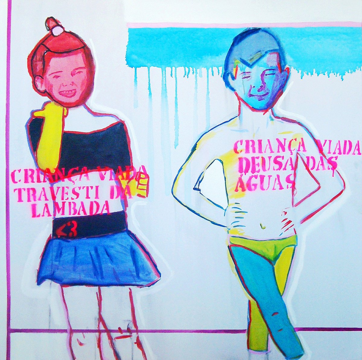 Human_Zero_One_'s tweet photo. "Deusa das águas travesti da lambada"was the center of the controverse exhibition #QUEERMUSEU in Brazil;It helped bring the debate on sexual diversity to the mainstream.
Now it's a #NFT  https://t.co/79SdvL1pfd

Check this amazing article by @hyperallergic https://t.co/t6SVp4SznT https://t.co/JiARGaJg1q