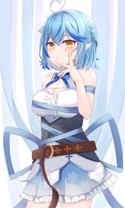 ボブな髪のラミィちゃん🥰
#LamyArt 