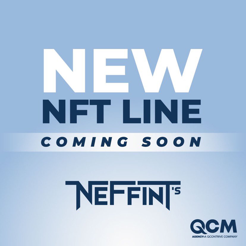 QCM_Agency's tweet photo. Exciting News‼️

QCM agency is launching a NFT line called NeffinTs this week! 

Stay tuned for updates! 
#nftart #nftcollectibles https://t.co/iua9j8X0k7