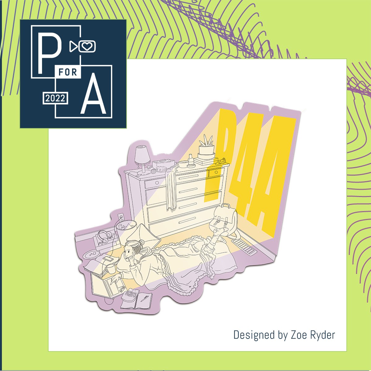 proj4awesome's tweet photo. This sticker is a work of art, and we need to have it. Designed by Zoe Ryder. 

Some perks will be going live at midnight EST tonight! And there will be way more on Friday when the livestream starts! 👀 https://t.co/LfGA32Ry7Q