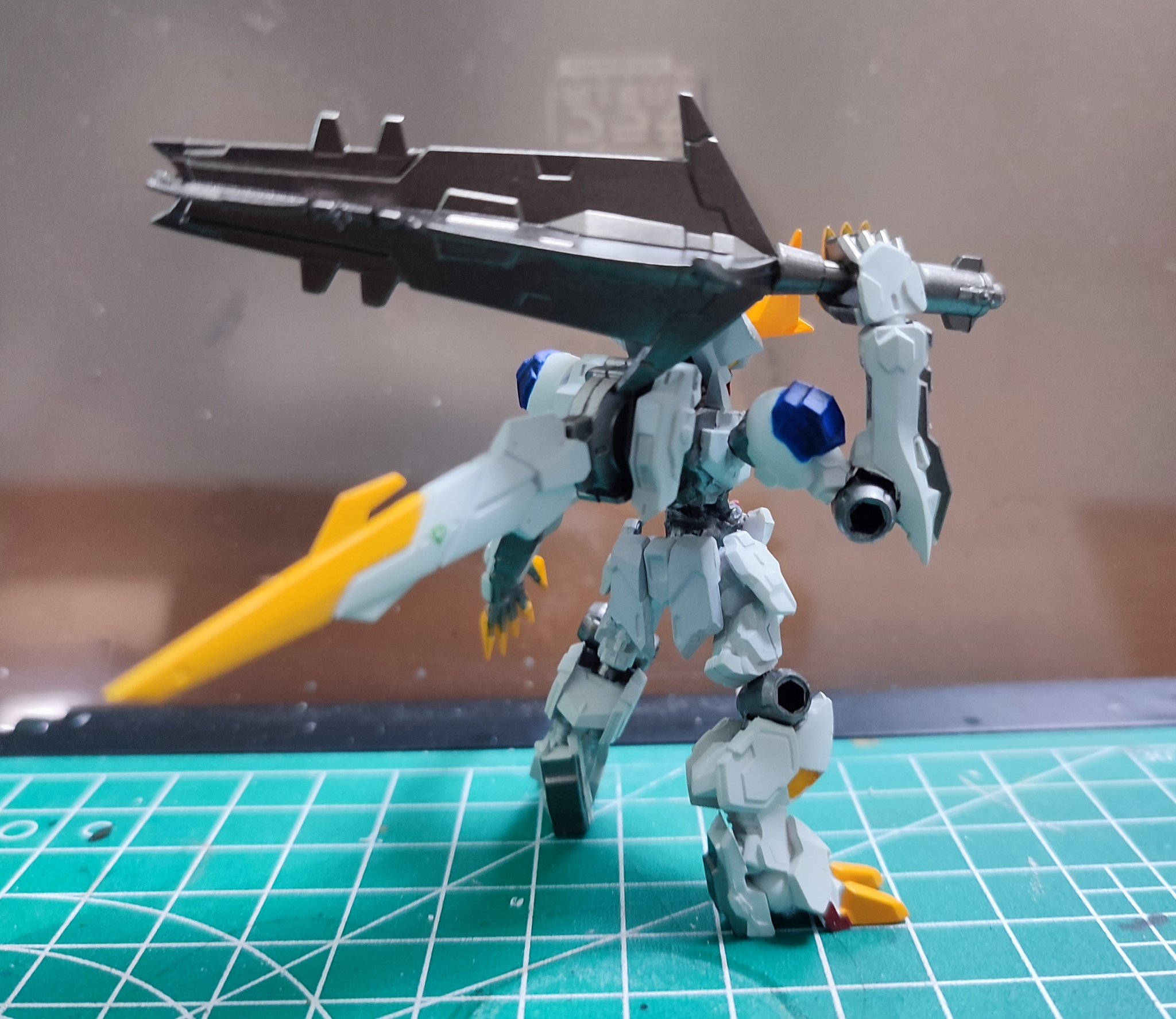 ガンダム 韋駄天 バルバトス モビルスーツアンサンブル リペイント 改修 ガンダム 韋駄天 バルバトス モビルスーツアンサンブル