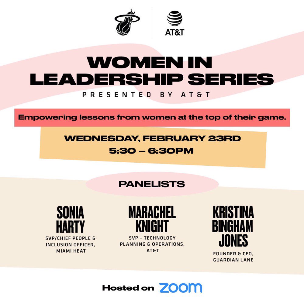 Join us for a Women in Leadership panel discussion with #MHD Alum <a href="/KristinaBingham/">Kristina B. Jones</a> ❤️‍🔥

Register now 👉 gohe.at/3BJ25b8