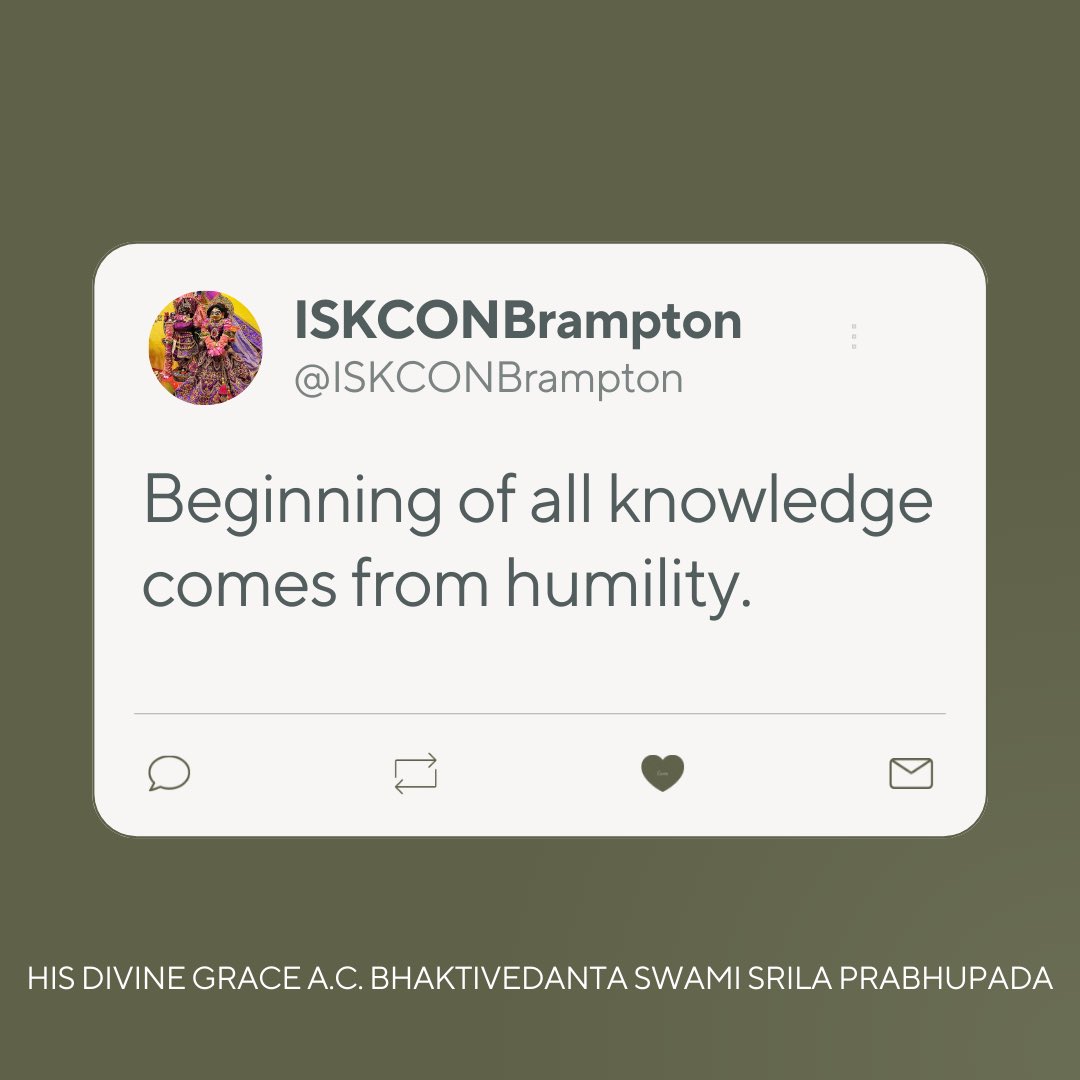 IskconBrampton's tweet photo. Happy Tuesday! #krsna #prabhupada #iskcon #iskconbrampton #grateful https://t.co/lza2s7eGUx