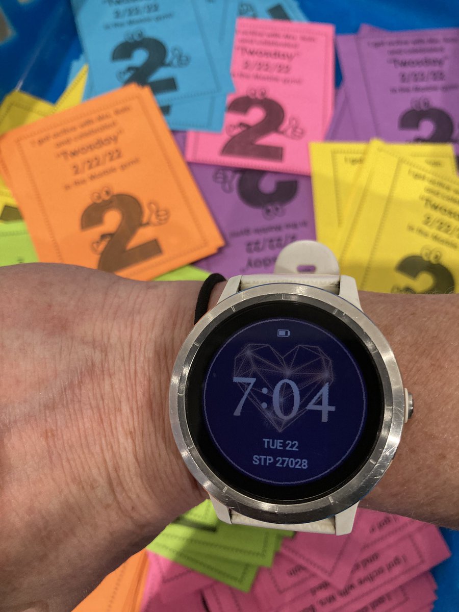 caseythorpebain's tweet photo. Lots of steps today celebrating 2/22/22 with fun stations for all students! #DoMoreForKids https://t.co/moQryssjpI