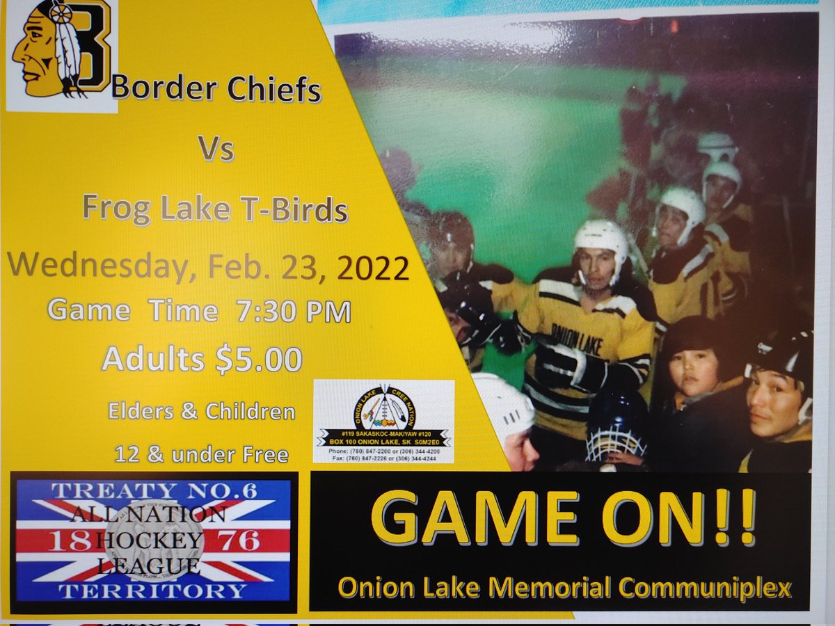 GWaskewitch's tweet photo. Come support your Sr. Border Chiefs https://t.co/as34JkblSy