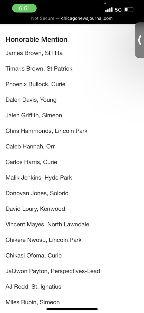 ChikereNwosu2's tweet photo. Blessed to Make All-City Honorable Mentions 😈 https://t.co/rXjPESsivK